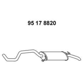 Endschalldämpfer für SEAT von EBERSPÄCHER