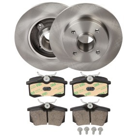 RIDEX 3405B1902 Bromssats PEUGEOT 207 SW (WK_) 1.6 90 hk Diesel