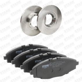 STARK SKBK-10991972 Kit disque et plaquette de frein CHEVROLET SPARK 1.0 60 CV Essence