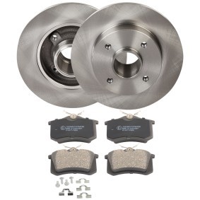 RIDEX 3405B2144 Bromssats PEUGEOT 207 SW (WK_) 1.6 90 hk Diesel