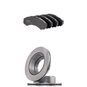 RIDEX 3405B2177 Bremsscheiben und -beläge RENAULT MASTER