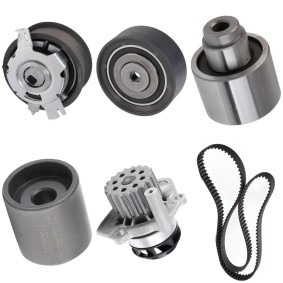 RIDEX 3096W0504 VW Transporter 5 (7JD, 7JE, 7JL, 7JY, 7JZ, 7FD) Vesipumppu + jakohihnasarja