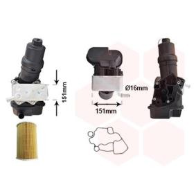 VAN WEZEL 58013730 Oljekylare VW Passat Sedan (3C2) 2.0 150 hk Bensinmotor