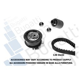 BUGATTI BKCD0584 Kit cinghia di distribuzione SKODA Fabia 2 (545) 1.4 70 CV Diesel