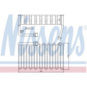 Acquista Evaporatore climatizzatore da NISSENS 92000 a buon mercato per soli 66,40&nbsp;&euro;