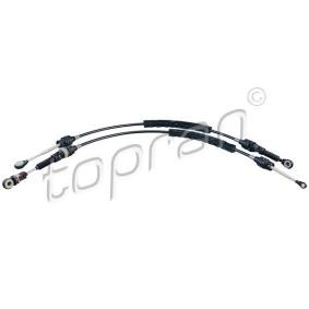 TOPRAN 702 396 Cavo cambio RENAULT SANDERO / STEPWAY