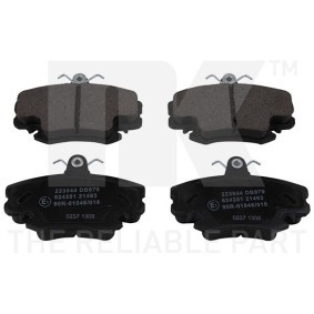 NK 223944 Bromsbelägg DACIA SANDERO 1.5 65 hk Diesel