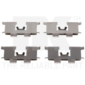 NK 7934667 Kit d'accessoires, plaquette de frein à disque HYUNDAI SONATA V (NF) 2.0 144 CV Essence