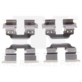 NK 79391773 Zubehörsatz, Scheibenbremsbelag RENAULT Megane 4 Grandtour (K9A/M/N_) 1.6 115 PS Otto