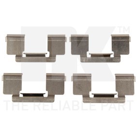 NK 7939609 Zubehörsatz, Scheibenbremsbelag RENAULT LAGUNA 1 (B56, 556) 1.6 107 PS Otto