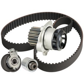 RIDEX 3096W0590 VW Transporter 5 (7JD, 7JE, 7JL, 7JY, 7JZ, 7FD) Vesipumppu + jakohihnasarja