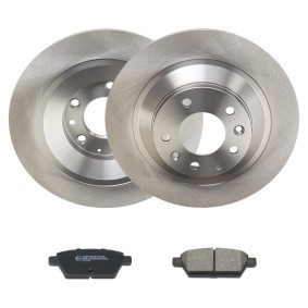 RIDEX 3405B2405 Kit disque et plaquette de frein MAZDA 6 Hatchback (GG)