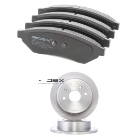 RIDEX 3405B2486 Kit disque et plaquette de frein CHEVROLET EVANDA
