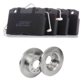 Osta Jarrupalasarja, levyjarru RIDEX:llä 3405B2504 edullisesti hintaan 94,12&nbsp;&euro;