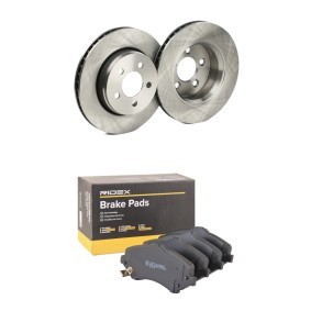 RIDEX 3405B2550 Discos y pastillas de freno JEEP CHEROKEE