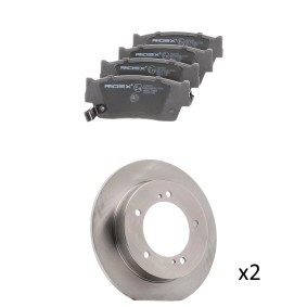 RIDEX 3405B2950 Kit de travões SUZUKI X-90