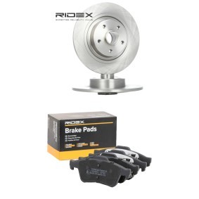 RIDEX 3405B3321 Bremsscheiben und -beläge RENAULT ESPACE 4 (JK0/1) 2.0 131 PS Diesel