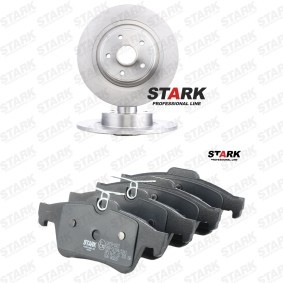 STARK SKBK-10993327 Bremsscheiben und -beläge RENAULT ESPACE 4 (JK0/1) 2.0 131 PS Diesel