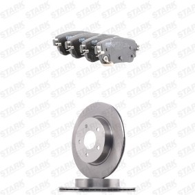 STARK SKBK-10993375 Bromssats NISSAN X-TRAIL (T32)