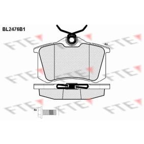 FTE 9010758 Bremsbeläge RENAULT Megane 4 Schrägheck (B9A/M/N_) 1.6 160 PS Hybrid