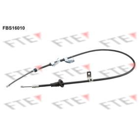 FTE 9250414 Câble de frein à main MITSUBISHI COLT 6 (Z3A, Z2A) 1.3 91 CV Essence