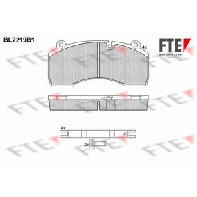 Comprar Juego de pastillas de freno de FTE 9500075 a bajo precio de 138,95&nbsp;&euro;