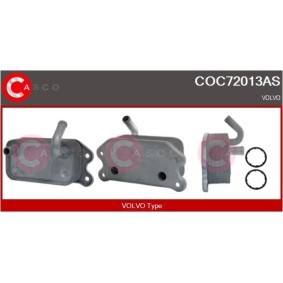 CASCO COC72013AS Ölkühler VOLVO S80 I (184) 2.4 140 PS Otto
