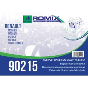 ROMIX 90215 Unterfahrschutz RENAULT MEGANE 1 (BA0/1)