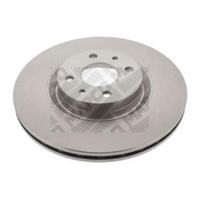 MAPCO 15035 Disque de frein LANCIA LYBRA SW (839BX) 1.6 103 CV Essence