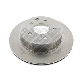 MAPCO 15287 Bromsskivor NISSAN X-TRAIL (T31)