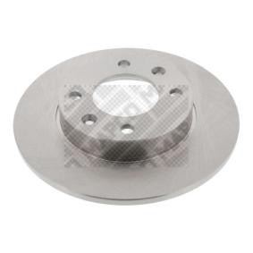 MAPCO 15312 Disque de frein CITROËN Berlingo II Van (B9)