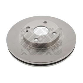 MAPCO 15529 Bromsskivor MAZDA FAMILIA 6 (BJ) 2.0 71 hk Diesel