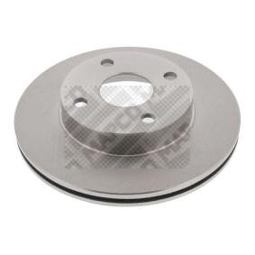 MAPCO 15531 Bromsskivor MAZDA FAMILIA 5 (BA)