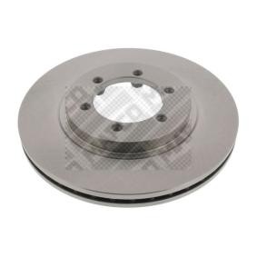 MAPCO 15581 Bremseskiver SSANGYONG