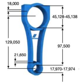 IPSA CO008900 Biela JEEP