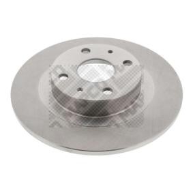 MAPCO 25525 Bromsskivor MAZDA FAMILIA 6 (BJ) 2.0 71 hk Diesel