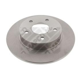 MAPCO 45512 Bromsskivor NISSAN PRIMERA