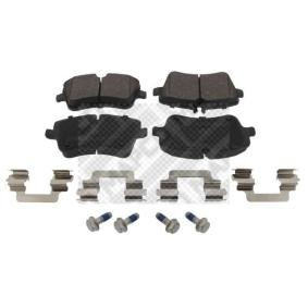 MAPCO 6034 Bremsbeläge MERCEDES-BENZ C-Klasse Sportcoupe (CL203) 2.5 204 PS Otto