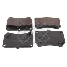 MAPCO 6335/1 Bremsbeläge MAZDA FAMILIA 5 (BA)