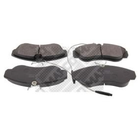 MAPCO 6432 Bremsbeläge FIAT DUCATO Kasten (230L)