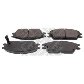MAPCO 6654 Bromsbelägg HYUNDAI ACCENT 1 (X-3) 1.3 60 hk Bensinmotor