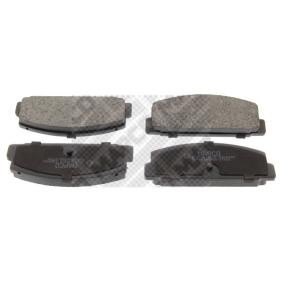 MAPCO 6712 Bremseklosser MAZDA 6 Station Wagon (GY) 2.3 162 hk Bensinmotor