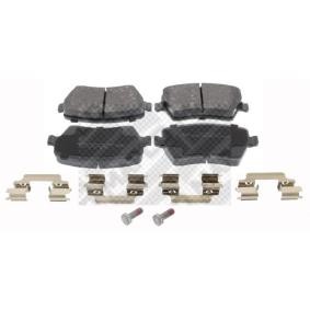 MAPCO 6758 Bremsbeläge RENAULT Megane 4 Grandtour (K9A/M/N_) 1.6 115 PS Otto