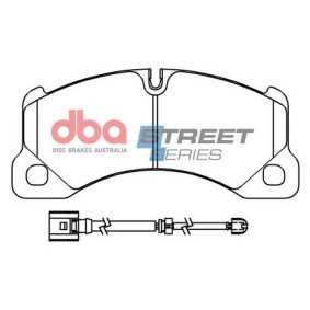 DBA Australia DB15102XP Høyytelse bremsebelegg PORSCHE