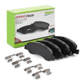 VALEO 601819 Pastillas de freno GMC YUKON (GMT900) 6.2 409 cv Motor otto