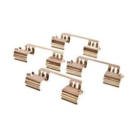 MAXGEAR 27-2506 Kit de accesorios, pastillas de frenos MERCEDES-BENZ Clase E Sedán (W211)