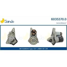 SANDO 6035370.0 Anlasser RENAULT Megane 4 Grandtour (K9A/M/N_) 1.6 115 PS Otto