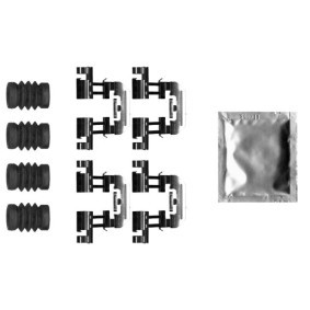 HELLA 8DZ 355 207-251 Kit d'accessoires, plaquette de frein à disque MAZDA 3 3/5 portes (BM, BN) 1.5 100 CV Essence