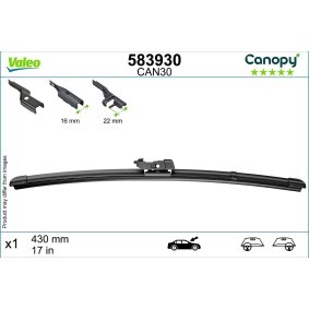 Compre Escova do limpa-vidros da VALEO 583930 a um preço baixo por 14,24&nbsp;&euro;