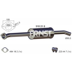 Vorschalldämpfer 315210